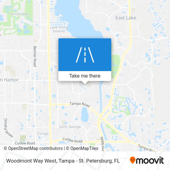 Woodmont Way West map