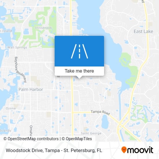 Woodstock Drive map