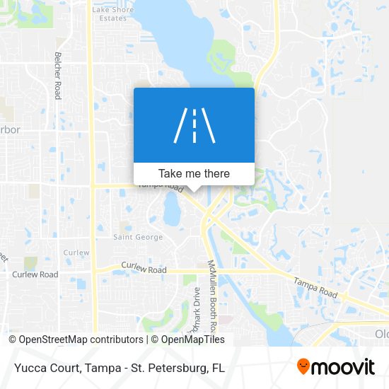 Yucca Court map