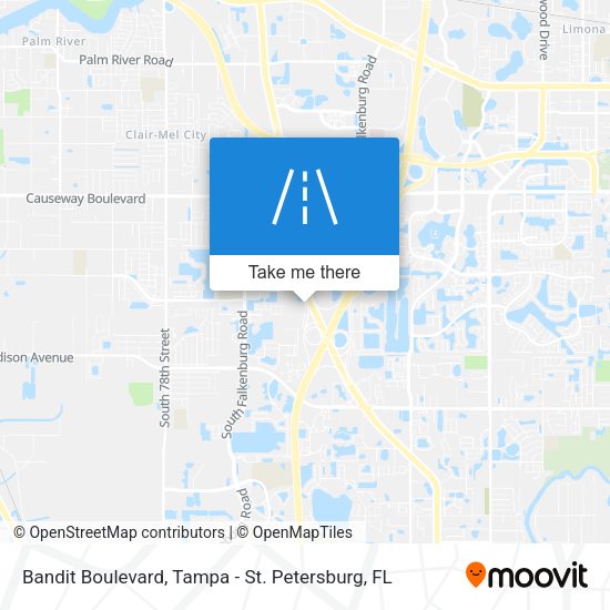 Mapa de Bandit Boulevard