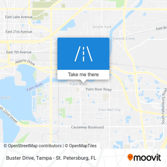 Buster Drive map