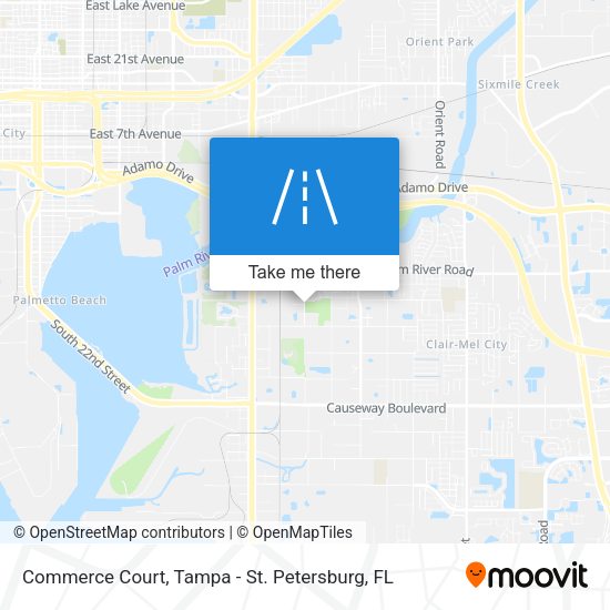 Commerce Court map