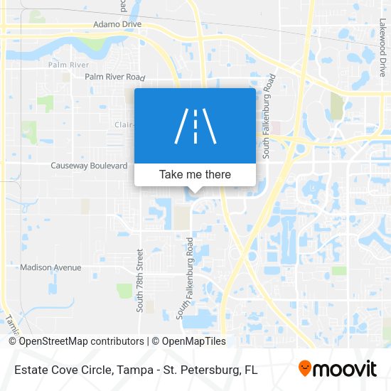 Estate Cove Circle map