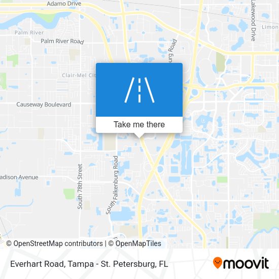 Mapa de Everhart Road