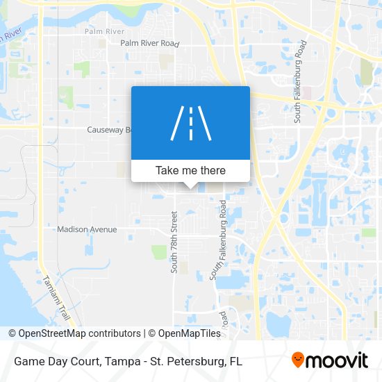 Mapa de Game Day Court