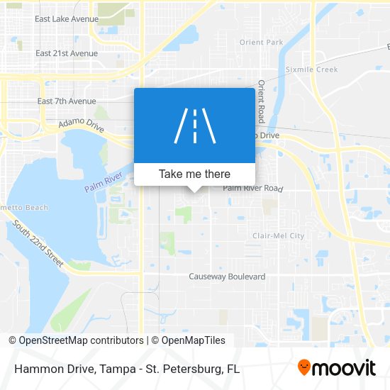 Mapa de Hammon Drive