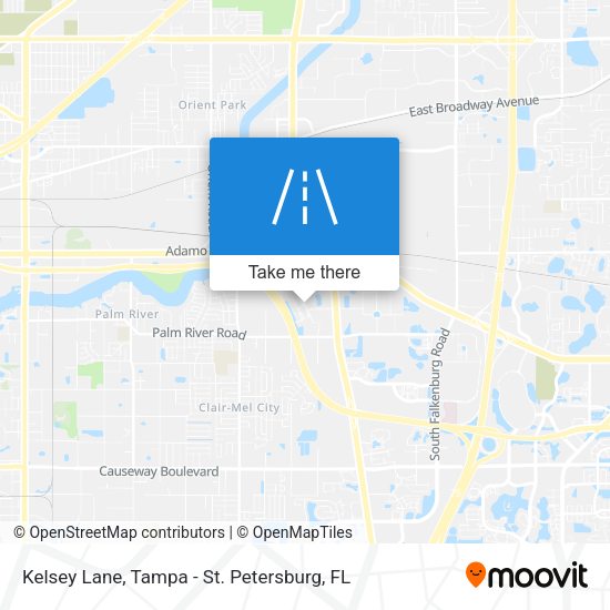 Kelsey Lane map