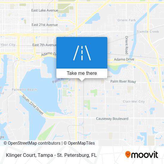Klinger Court map