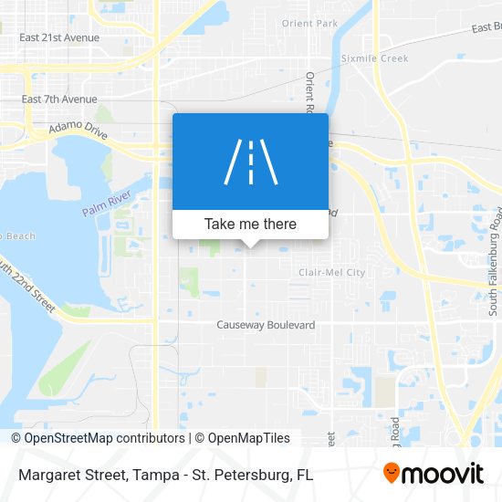 Mapa de Margaret Street