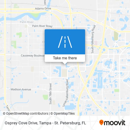 Osprey Cove Drive map