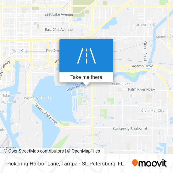 Mapa de Pickering Harbor Lane