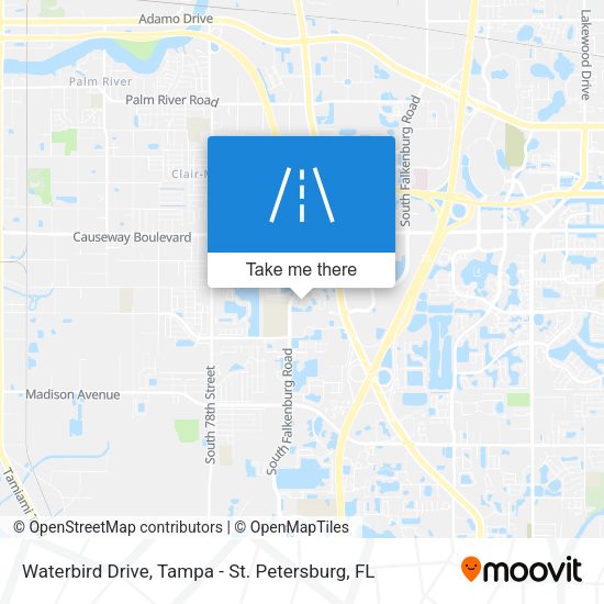 Waterbird Drive map