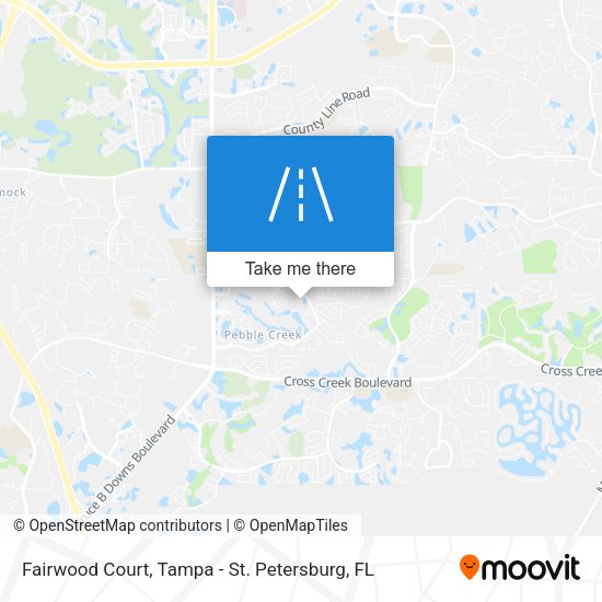 Fairwood Court map