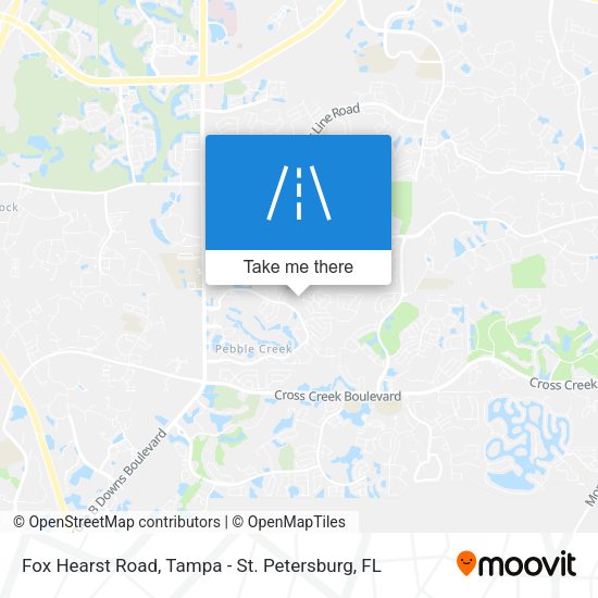 Fox Hearst Road map