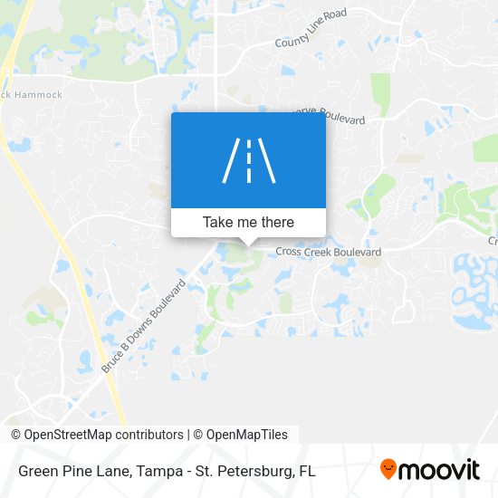 Mapa de Green Pine Lane