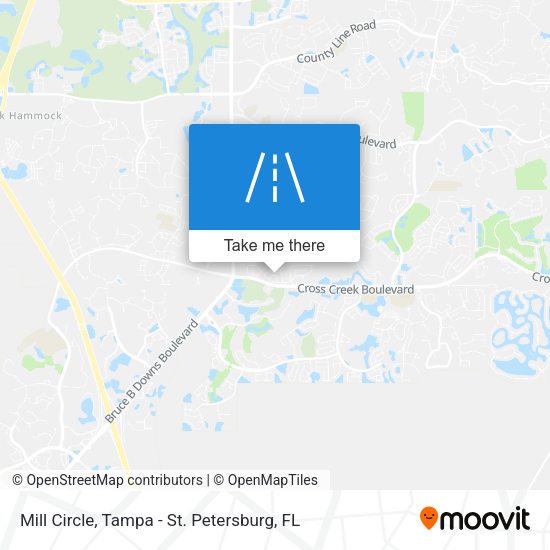 Mill Circle map