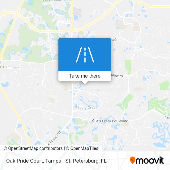 Mapa de Oak Pride Court
