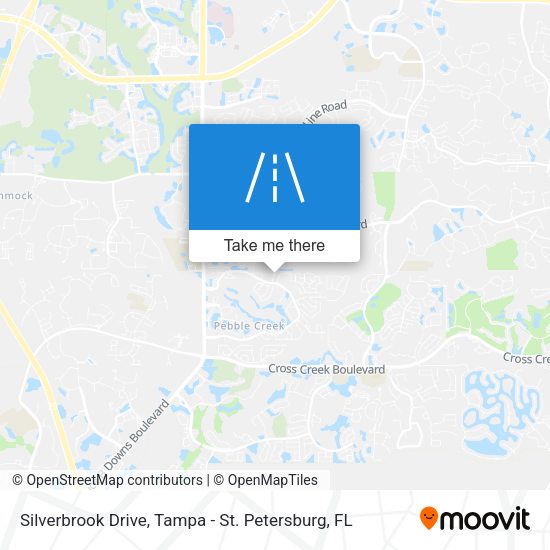 Silverbrook Drive map