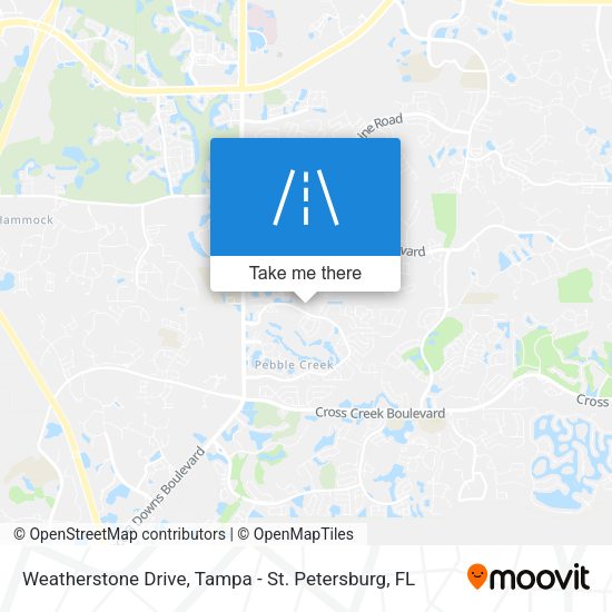 Weatherstone Drive map
