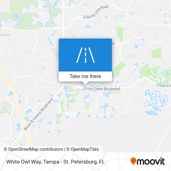 Mapa de White Owl Way