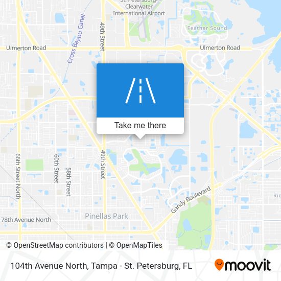 Mapa de 104th Avenue North