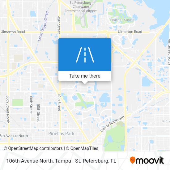 Mapa de 106th Avenue North