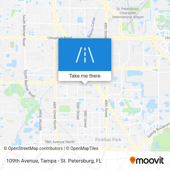 Mapa de 109th Avenue