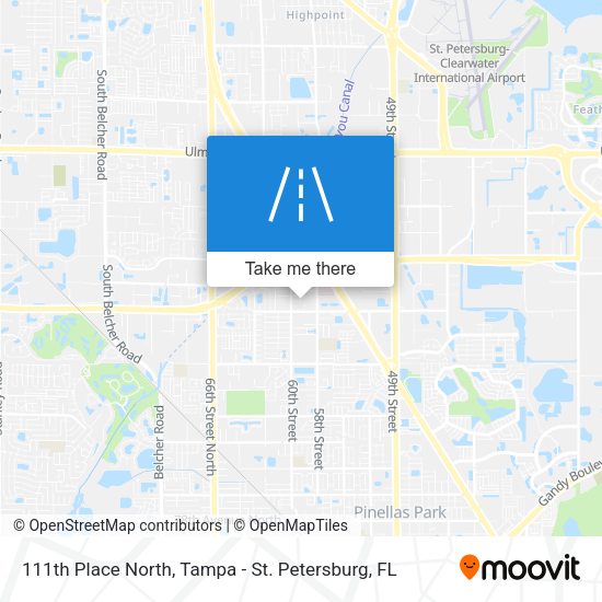 Mapa de 111th Place North