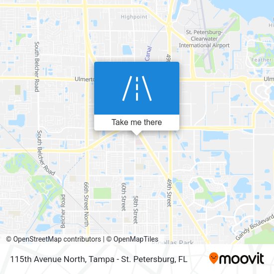 Mapa de 115th Avenue North