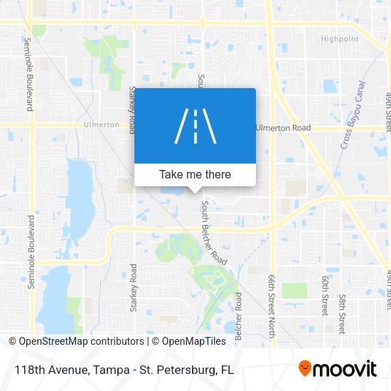 118th Avenue map