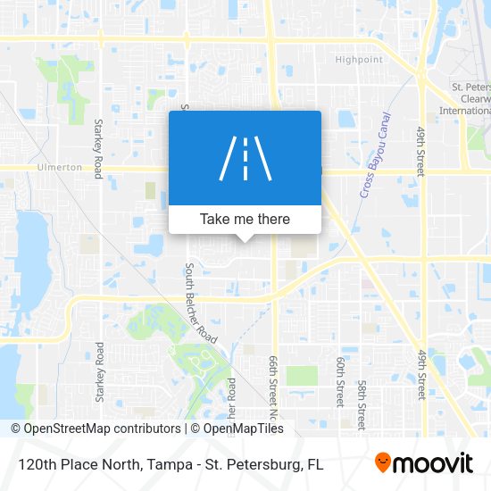 Mapa de 120th Place North