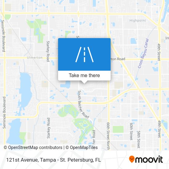 Mapa de 121st Avenue