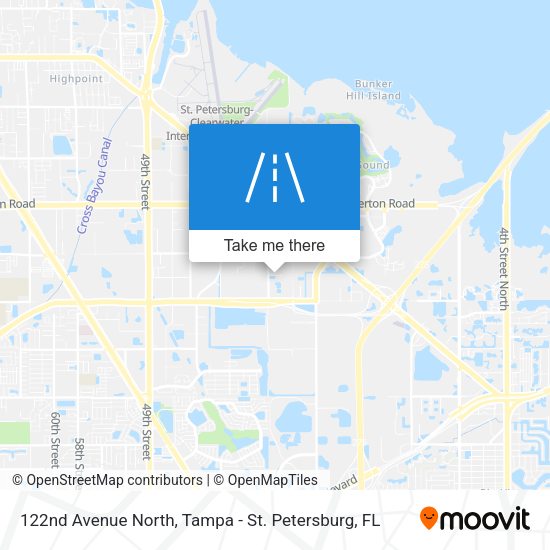 Mapa de 122nd Avenue North