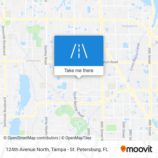 Mapa de 124th Avenue North