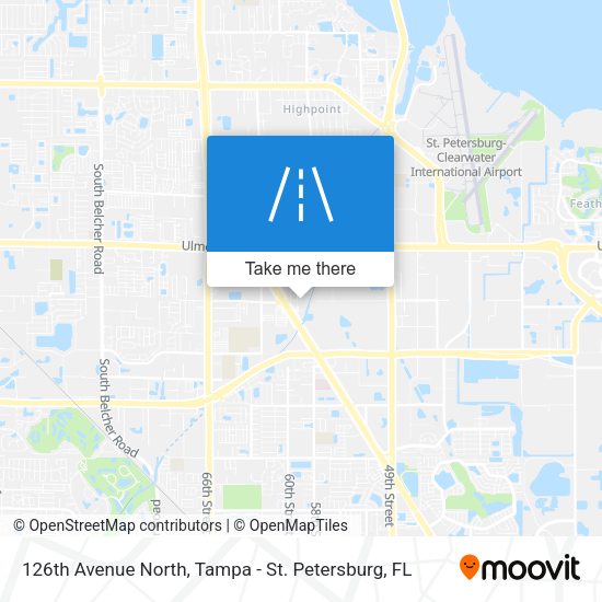 126th Avenue North map