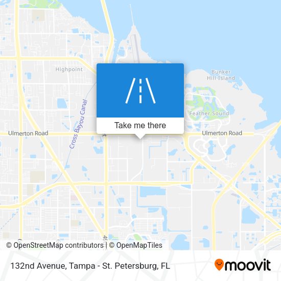 132nd Avenue map