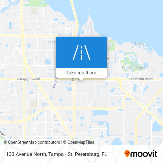 Mapa de 133 Avenue North
