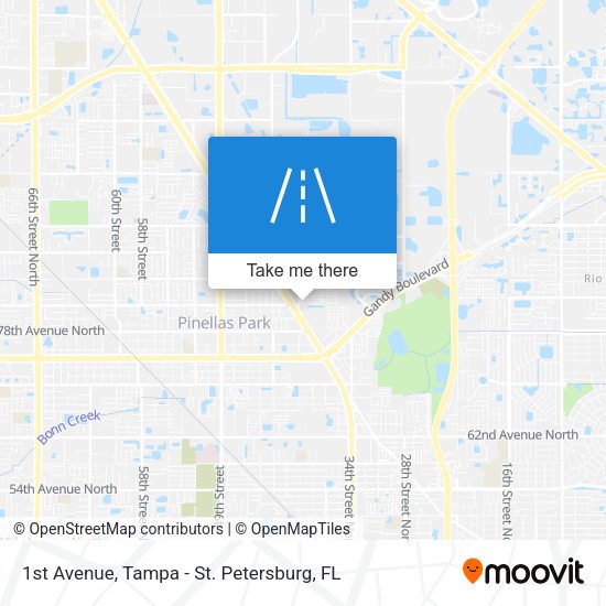 1st Avenue map