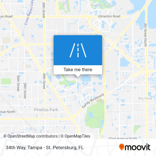 Mapa de 34th Way
