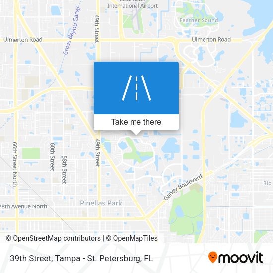 Mapa de 39th Street