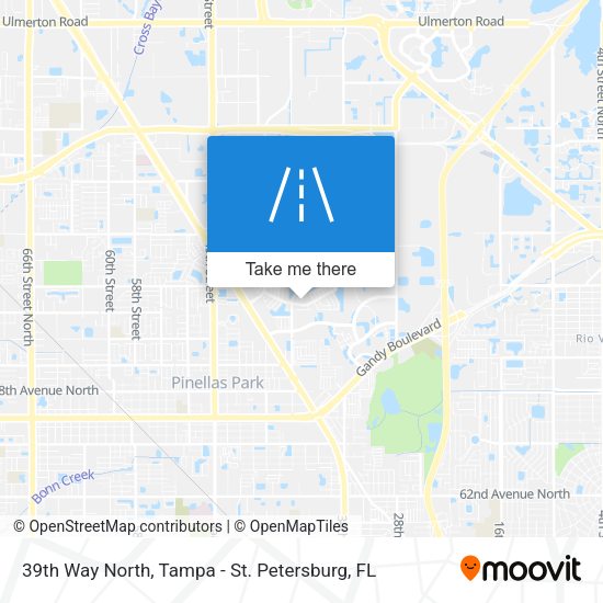 Mapa de 39th Way North