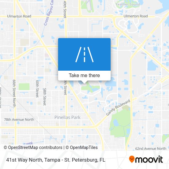 Mapa de 41st Way North