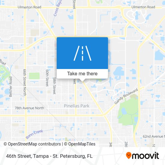 46th Street map