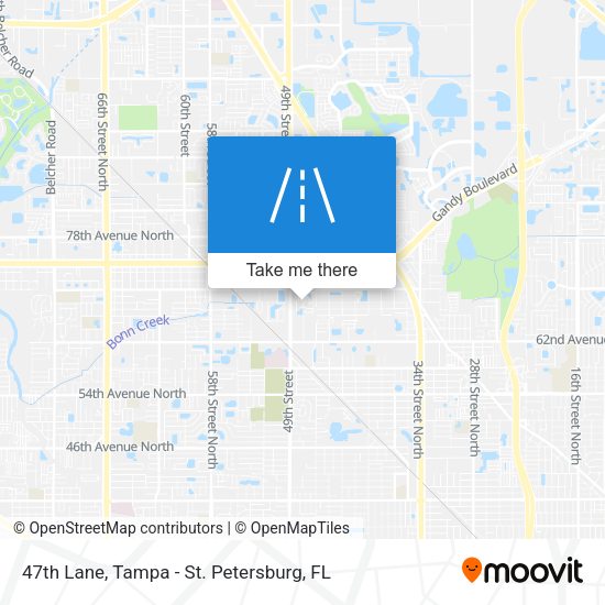 Mapa de 47th Lane