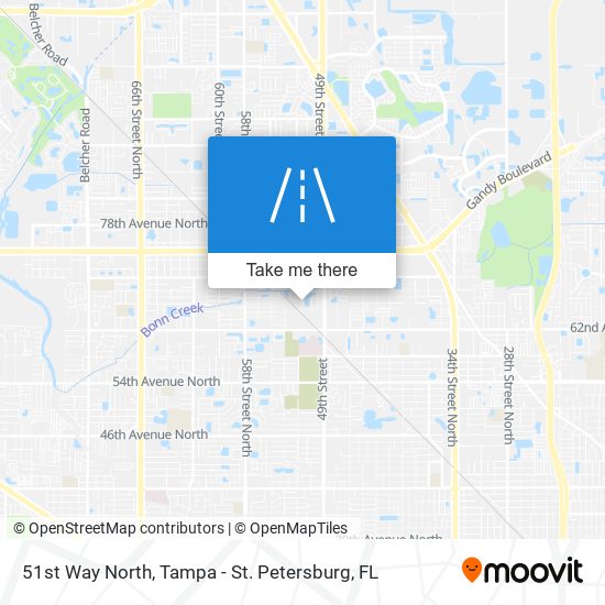 Mapa de 51st Way North