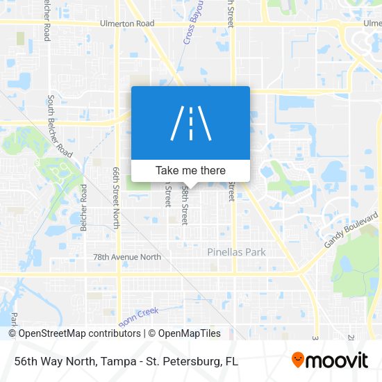 Mapa de 56th Way North