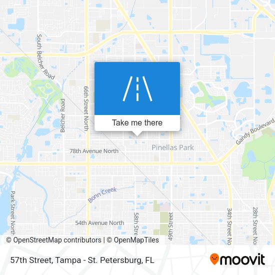 57th Street map