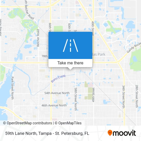 Mapa de 59th Lane North