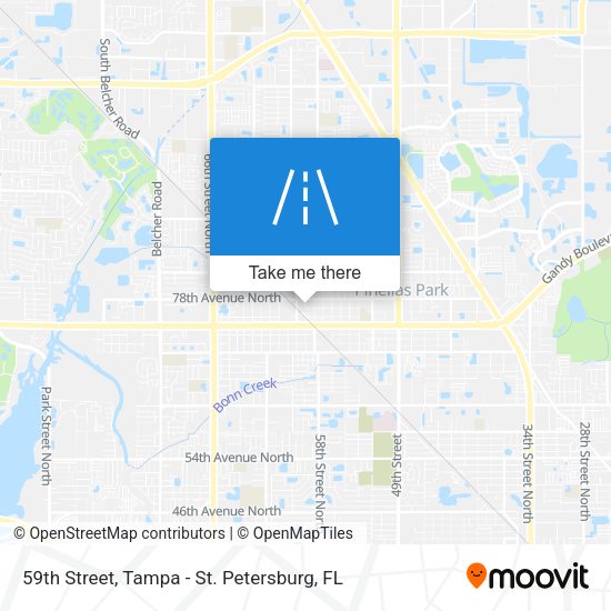 Mapa de 59th Street