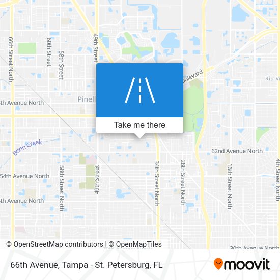 Mapa de 66th Avenue